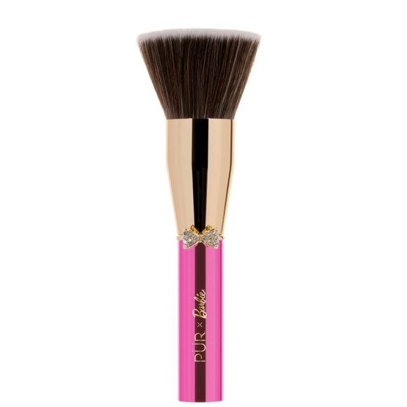 PUR x Barbie Keepsake Kabuki Brush - Pink and Gold - Picture 2 of 8
